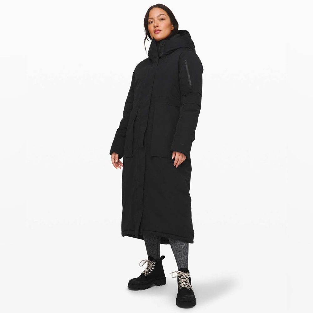 lululemon athletica Black Long Jacket